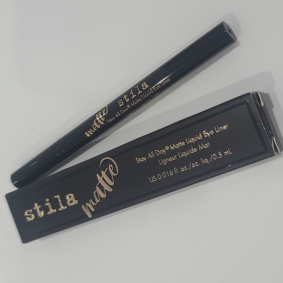 ✅ STILA  #INTENSE BLACK Stay All Day MATTE Liquid Eye Liner  ✨ New in box - Picture 9 of 10